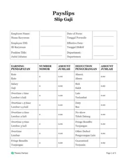 Payslip Indonesia 1